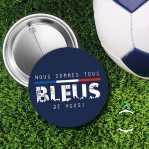 Nous sommes tous bleus de vous!