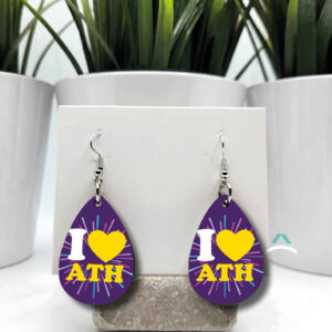 Boucles d’oreilles – I love Ath