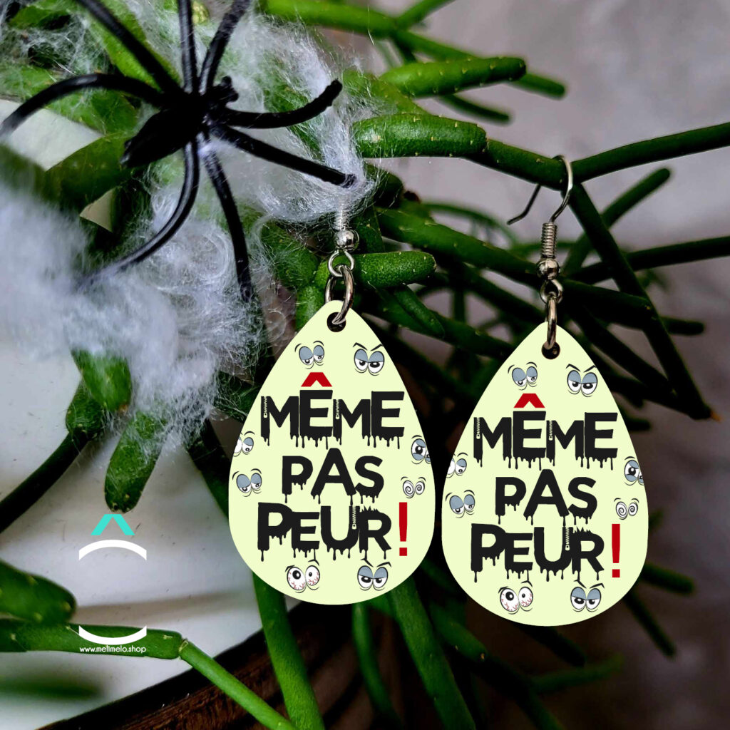 Nos boucles d'oreilles pour Halloween