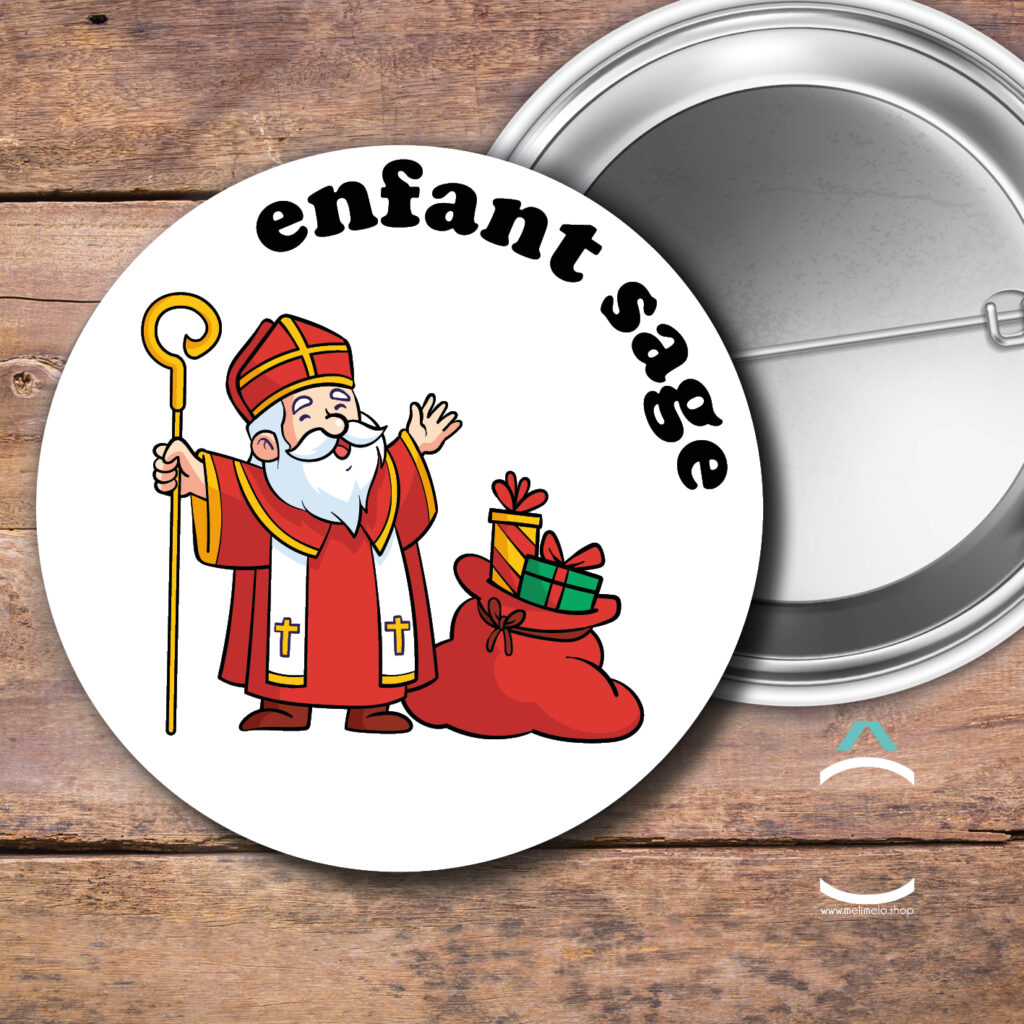 Nos badges pour la Saint Nicolas