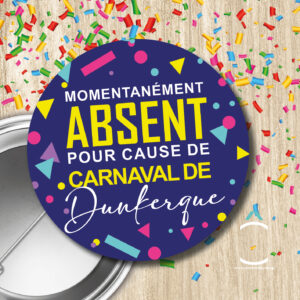 Momentanément absent pour cause de Carnaval de Dunkerque