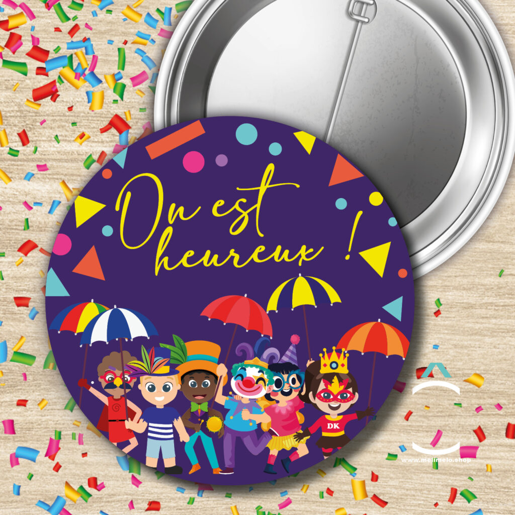 Nos badges, magnets et porte-clés pour le carnaval de Dunkerque