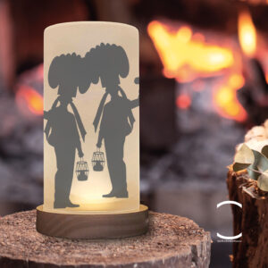 Lampe – Silhouette de Gilles