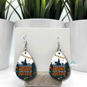 Boucles d’oreilles – Momentanément absente pour cause de Ducasse