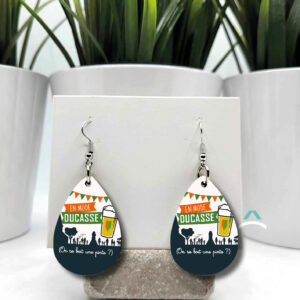 Boucles d’oreilles – En mode ducasse