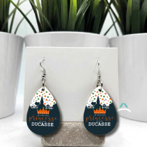Boucles d’oreilles – Je suis une princesse en mode Ducasse