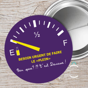 Besoin urgent de faire le plein. Ben quoi? C’est ducasse!