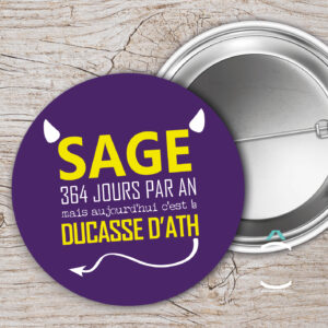 Sage 364 jours par an mais aujourd’hui c’est la ducasse d’Ath