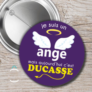 Je suis un ange mais aujourd’hui c’est la ducasse