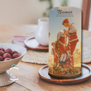 Lampe – Namur – Les Échasseurs namurois