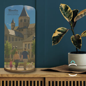 Lampe – Nivelles – La Collégiale Sainte-Gertrude