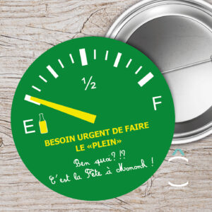 Besoin urgent de faire le plein. Ben quoi?!? C’est la fête à Mononk!
