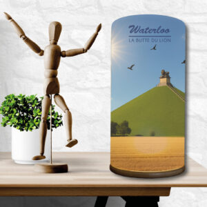 Lampe – Waterloo – La butte du Lion