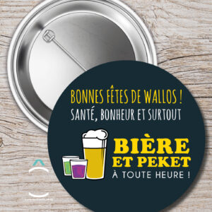 Bonnes fêtes de Wallonie: santé, bonheur et surtout bière et peket à toute heure!