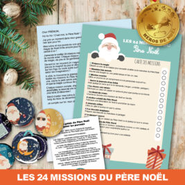 Les 24 missions du père Noël