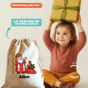 Hotte personnalisée – Saint Nicolas