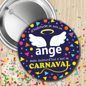 D&rsquo;habitude je suis un ange mais aujourd&rsquo;hui c&rsquo;est le carnaval