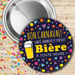 Bon carnaval! Santé, bonheur et bière à toute heure!