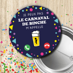 Je ne peux pas, le carnaval de Binche m&rsquo;appelle