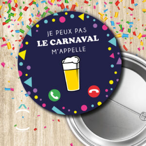 Je ne peux pas, le carnaval m&rsquo;appelle
