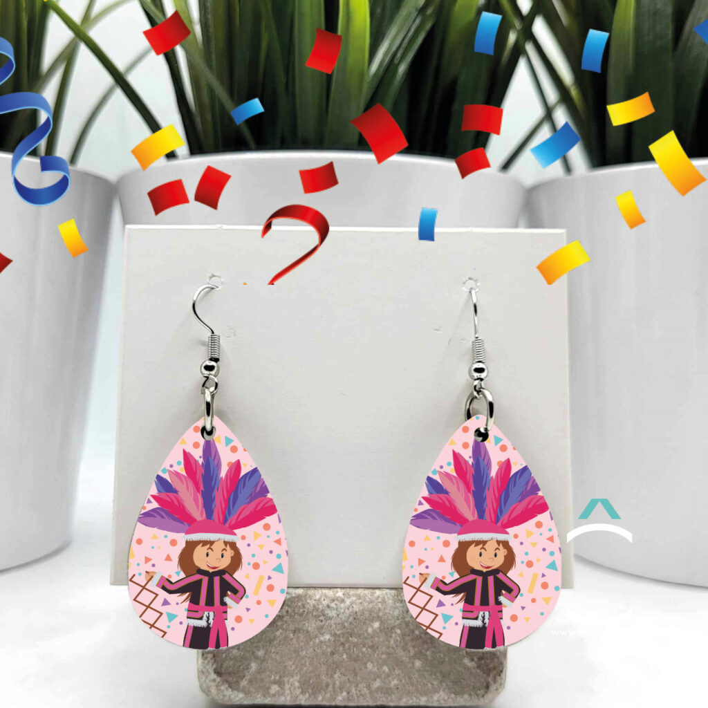 Nos boucles d'oreilles pour le Cwarmê de Malmedy