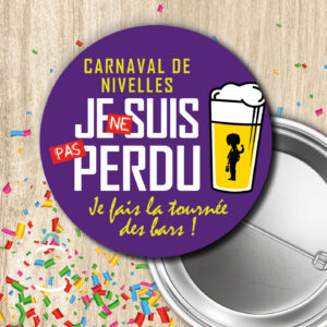 Je ne suis pas perdu, je fais la tournée des bars