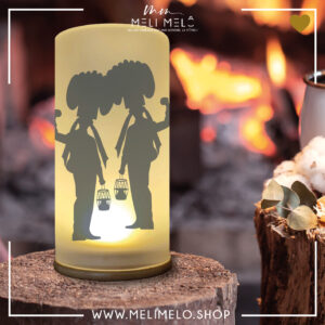 Lampe – Silhouettes de Gilles