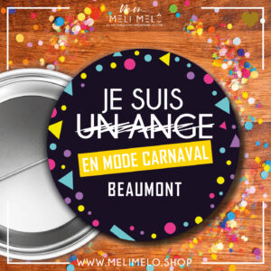 Je suis (un ange) en mode carnaval de Beaumont