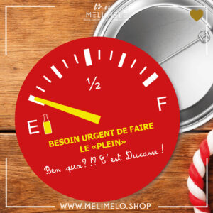 Besoin urgent de faire le plein. Ben quoi? C&rsquo;est Ducasse!