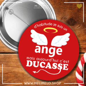 D&rsquo;habitude je suis un ange mais aujourd&rsquo;hui c&rsquo;est Ducasse!