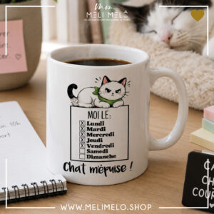 Mug – Chat m&rsquo;épuise !
